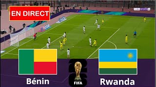 Bénin vs Rwanda en direct Éliminatoires Coupe du monde Simulation de football Gameplay PC [upl. by Vivian]