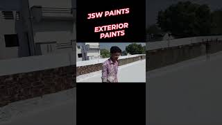 JSW PAINTS EXTERIOR EMULSION love viralshort trendingshorts [upl. by Enytnoel]