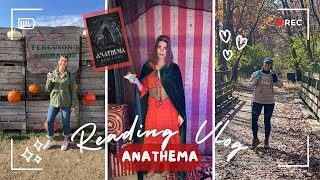 READING VLOG  Anathema✨no spoilers✨ amp Autumnal Activities [upl. by Retsevlis]