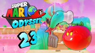 Unter den Käsefelsen Schlemmerland  Super Mario Odyssey 23 [upl. by Korella]