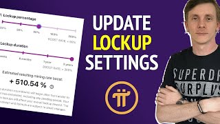 Pi Network  Lockup Update  How To Update Lockup Settings in Pi Network [upl. by Artenahs79]