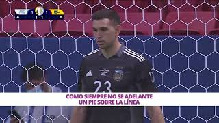 Argentina vs Colombia Penales Copa America 2021 Sonido Ambiente Audio Subtitulado [upl. by Siesser]