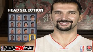 PEJA STOJAKOVIC NBA 2K23 NEXT GEN FACE CREATION [upl. by Hung]