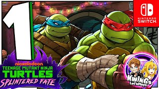 TMNT Splintered Fate Walkthrough Part 1 Radical Rogue like Aventure coop Nintendo Switch [upl. by Teador]