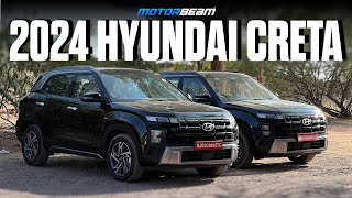 2024 Hyundai Creta Detailed Walkaround  New Looks New Interiors New Turbo Petrol [upl. by Haag]