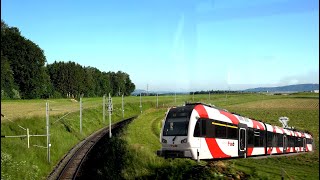 Zug Mitfahrt Wil  Frauenfeld WilMünchwilen [upl. by Kerry]