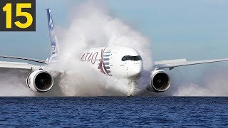 15 DANGEROUS Plane Landings  Great Pilots [upl. by Viridis]