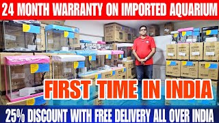 Biggest Imported Aquarium Distributor  25 Discount  Free Delivery AOI  Neeram Trading In Pune [upl. by Anahsal]