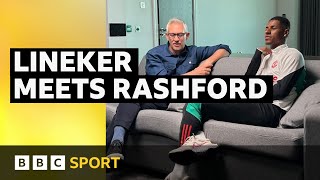 Marcus Rashford speaks to Gary Lineker about how hes improved as a striker  BBC Sport [upl. by Sillyhp]