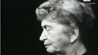 Hillary Clinton LOVES Margaret Sanger  Eugenicist  1957  Full Interview [upl. by Eet645]