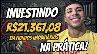 INVESTI R2136708 EM FIIS MOSTREI PASSO A PASSO COMPLETO E COMO REGISTRAR 🔥 [upl. by Mckenzie]