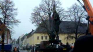 Herzog Heinrich Bronzestatue Stadtgründer von Marienberg [upl. by Torrie341]