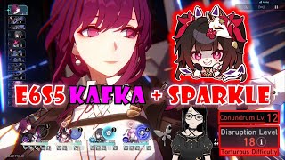 E6S5 Kafka Sparkle Ruan Mei Fu Xuan Gold amp Gears V12D18 Nihility Pursuit Final Battle w Team Build [upl. by Maryjo]