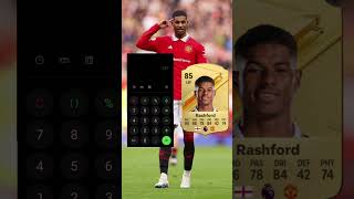 RASHFORD FIFA rating bayernronaldomessirealmadridgermanyeuropefifafootballuclfinalucl [upl. by Aniram]