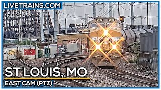 🔴 LIVE Trains Railcam  St Louis Missouri PTZ [upl. by Nuhsyar]