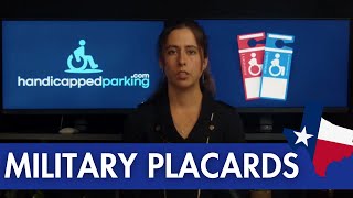 The Ultimate Guide to Texas Handicapped Placards For Disabled Veterans [upl. by Leoni439]