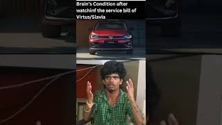 Virtus ka Service bill dekh liya  CARSERA  Car Memes carsera carmemes volkswagenvirtus [upl. by Sampson]