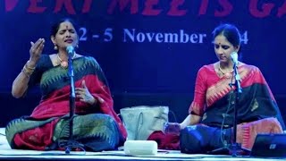 Carnatic Vocal duo by Ranjani Gayatri  Tamil Nadu  Kaveri Meets Ganga  Kathak Unplugged [upl. by Akel]