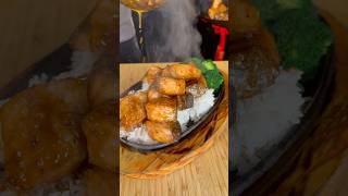 SIZZLING CRISPY SALMON BITES SHORTS WOK [upl. by Ellenrad]