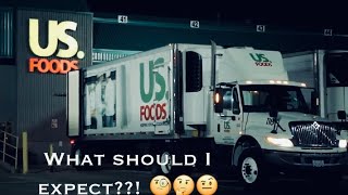 What You Should Expect As A Food Service Delivery Driver  My Thoughts… usfoods cdl foodservice [upl. by Merlin]