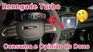 Renegade Turbo CONSUMO NA CIDADE e opinião do Dono [upl. by Olia942]