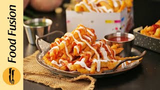 Street Style Masala French Fries At Home Recipe by Food Fusion [upl. by Mariquilla252]