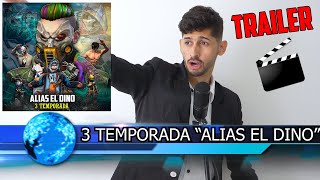 🚨 ALIAS EL DINO quotCONQUISTA KALAHARIquot 3 TEMPORADA Tráiler [upl. by Ramled]