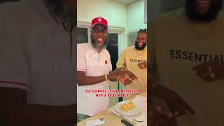 450 SURPRISED JAHVY AMBASSADOR WITH A ROLEX WATCH  shorts [upl. by Hpsoj]