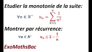 Les suites exercice 1 [upl. by Verda]