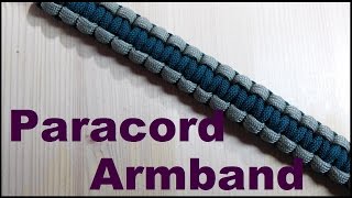 Paracord Armband einfach knüpfen  Anleitung [upl. by Coh]