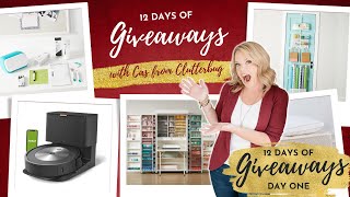 Day ONE of 12 Days of Giveaways amp Let’s get organized with a FREE Holiday Planner [upl. by Nywg380]