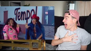 Lizzo  Tempo feat Missy Elliott Music Video Reaction [upl. by Nwadrebma973]