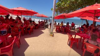 PRAIA DO MORRO DAS PEDRAS EM FLORIANÃ“POLIS VAMOS CONHECER [upl. by Annahpos]