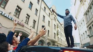 Odell Beckham Jr Mania in Munich Germany  OBJ Going Global  NFL [upl. by Yorztif]