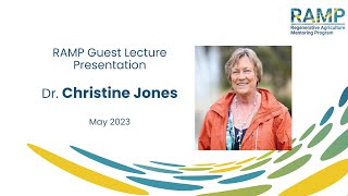 RAMP CH Guest Lecture Presentation Christine Jones [upl. by Ahsienal200]