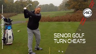 Increase Distance  Senior Golf  Turn Cheats [upl. by Prunella730]