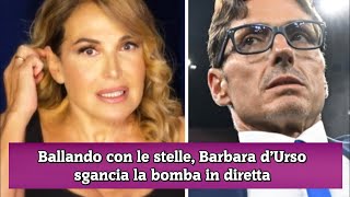 Ballando con le stelle Berlusconi travolto da Barbara d’Urso in diretta [upl. by Biagio]