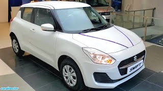 Maruti Suzuki Swift VXi 2024  New Swift 2024 Features  Interior and Exterior  Reallife Review [upl. by Nitsrik]