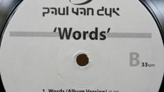 Paul Van Dyk  Words Album Version HD [upl. by Maurits]