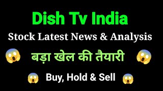 dish tv india share news today l dish tv india share price today l dish tv india share latest news [upl. by Lenahc]