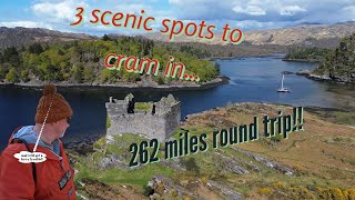 3 Destinations Ardnamurchan Sanna Bay and Tioram castle [upl. by Evelyn395]