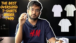 Best HampM Oversized TShirts Under 499 [upl. by Retseh167]