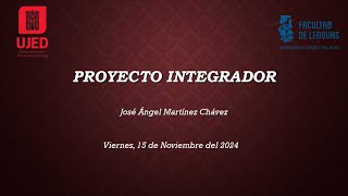 Proyecto Integrador Final 2024 [upl. by Nyleda555]