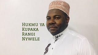 HUKMU YA KUPAKA RANGI NYWELE [upl. by Avlis]