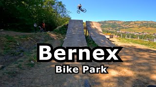 Bernex Bike Park DREAM Spot BIG Trains [upl. by Nivlen283]