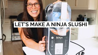 Ninja Slushi review Pineapple Orange Slushi recipe and how to clean [upl. by Phip]