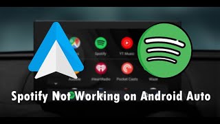 How to Fix Spotify Not Working on Android Auto  Tunelf [upl. by Goles]