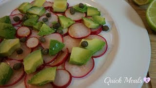 Radish Carpaccio Recipe [upl. by Griggs]