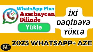 whatsapp plus aze yukle aze vatsap [upl. by Kreiker]