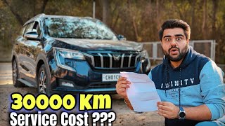 30000 km Paid Service cost of XUV700  😰 [upl. by Rebhun853]